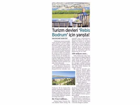 Turizm devleri ‘Rebis Bodrum’ için yarışta!